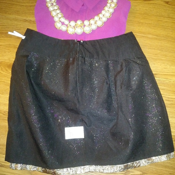 Kimchi Blue Rose Gold Skirt - Picture 5 of 6